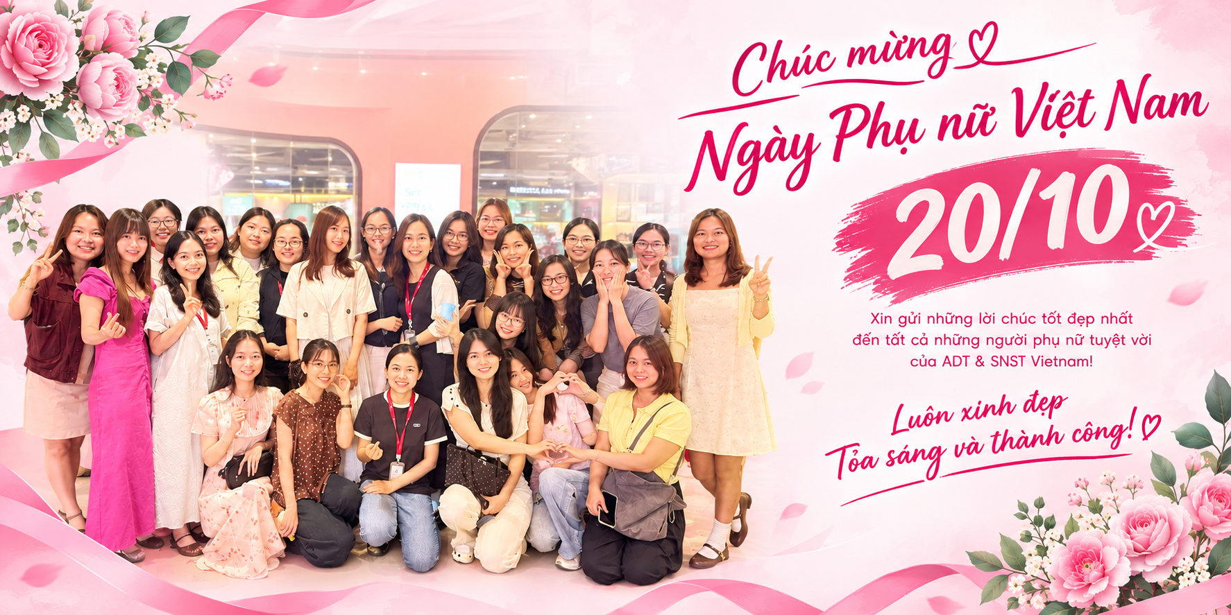 ADTechnology & SNST Viet Nam Celebrates Vietnamese Women’s Day with Warmth, Joy, and Sweet Moments